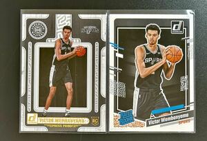 2023-24 Donruss NBA Victor Wembanyama Spurs RC Hardwood Masters Gold Press Proof #3 Rated Rooke #220 2枚 Basketball