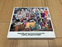 Superfly 10th Anniversary Greatest Hits LOVE, PEACE & FIRE_画像1