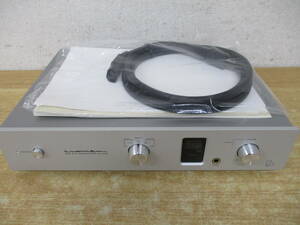 TJ-736（LUXMAN DA-200 USB D/A コンバーター）ラックスマン CONVERTER 2011年製 説明書付き オーディオ機器 通電確認済 現状品