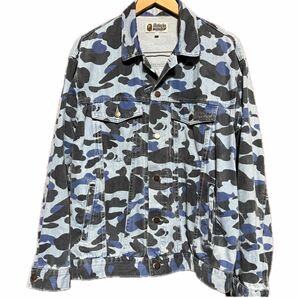 ジャケット Gジャン COLOR CAMO DENIM JACKET M