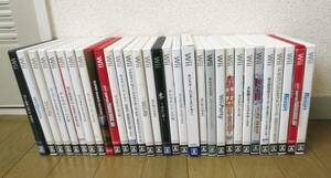 Wii ソフト まとめて ３０本セット☆ジャンク