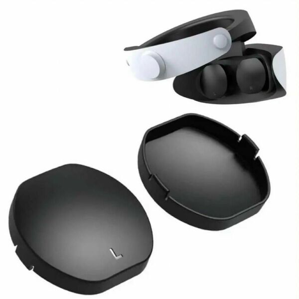 Playstation VR2 レンズカバー レンズ保護ケースカバー ブラック 