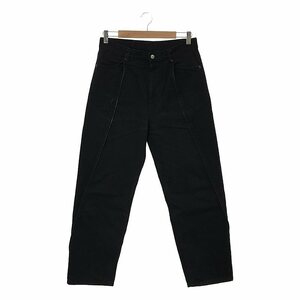 stein / シュタイン | RECONSTRUCTION DENIM JEANS / ブラックデニムパンツ | XS | ブラック | メンズ