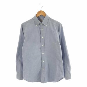 【美品】 BOLZONELLA / ボルゾネッラ | オックスフォード BDシャツ | 15.5/39 | サックスブルー | メンズ