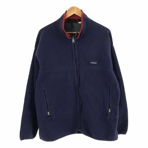 Patagonia / パタゴニア | 90s ヴィンテージ USA製 雪なしタグ P.E.F ライトX フリースジャケット | XL | ネイビー | メンズ