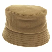 【美品】 KIJIMA TAKAYUKI / キジマタカユキ | 2021AW | LAMB WOOL MELTON BUCKET HAT ラムウール メルトン バケットハット_画像3