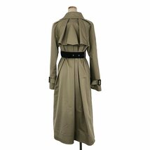 sacai / サカイ | 2023SS | Gabardine Panelled Coat トレンチコート | 1 | ベージュ/ブラック | レディース_画像4