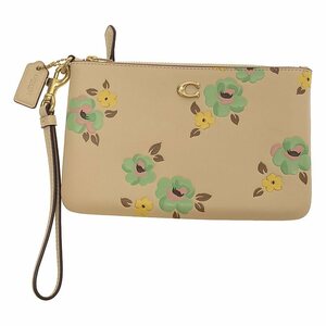 【美品】 COACH / コーチ | スモール リストレット・フローラル プリント | マルチカラー | レディース