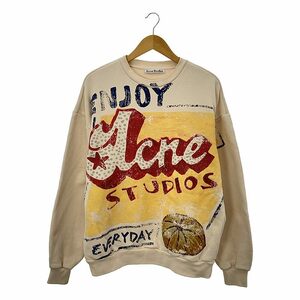 Acne Studios / Acne s Today oz | ×GRANT LEVY-LUCERO print crew neck sweat | XXS | multicolor | lady's 