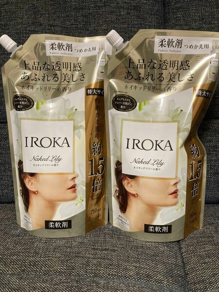 【新品】IROKA イロカ フレアフレグランス ネイキッドリリー 詰替
