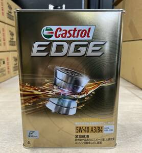 数量限定！！【4L】 CASTROL EDGE 5w40 4L/1缶 API SN/A3/B4 カストロール エッジ ②