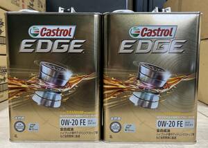 数量限定！！【8L】CASTROL EDGE 0ｗ20 4L/2缶 API SP/GF-6 カストロール エッジ 省燃費 ハイブリッド②