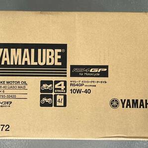 【24L】YAMAHA純正 ヤマルーブ RS4GP 4L×6缶 ワンケース 化学合成油 JASO：MA2 YAMALUBEシリーズ最高峰エンジンオイルの画像1