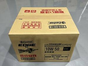 ■全国送料無料■ CASTROL EDGE RS 10w50 4L×6缶 ワンケース API SN カストロール エッジ ターボ　②