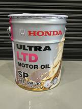 【20L】HONDA純正 ULTRA LTD 20L×1缶 5w30 API/SP GF-6 ホンダ ウルトラ ネクスト グリーン LEO マイルド⑦_画像1