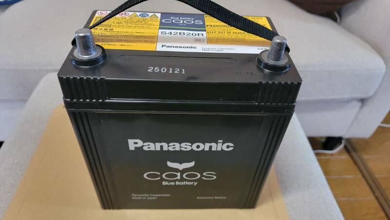 Panasonic caos Blue Battery S42B20R 補機バッテリー