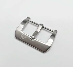 [24mm] clock belt for stainless steel engraving luck buckle ⑮ hair line matted -ply thickness silver color tail pills 