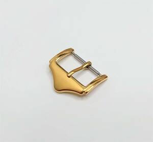 [18mm] часы ремень для нержавеющая сталь Gold пряжка ⑱ полировка блестящий PVD золотой цвет хвост таблеток 