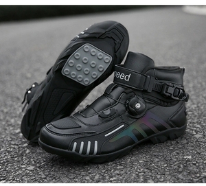  для мотоцикла ботинки мотоцикл обувь 3 цвет lai DIN g ботинки rider ботинки усиленный ... гоночная обувь для мотоцикла обувь ударопрочный вентиляция 25.5cm