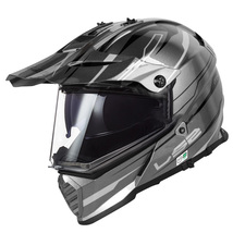 バイクヘルメット LS2 MX436オフロード ヘルメット モトクロス ヘルメット ダブルシールド 開閉式インナーサンバイザー採用 サイズ :L_画像8