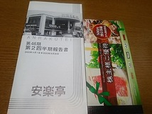 安楽亭／株主優待券13,000円分(500円券×26枚)(20%割引券×6枚)★ステーキのどん・フォルクス・上海菜館など_画像1