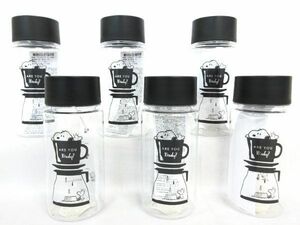 ★スヌーピー クリアドリンクボトル 350ml 6点 9240円→2980円★214 スヌーピー クリアドリンクボトル