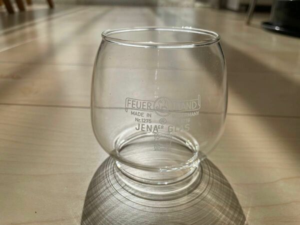 FEUER HAND 275 276用　JENA GLASS ホヤ グローブ　デッドストック