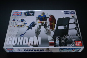 古いメガブロック MEGA BLOKS GUNDAM RX-78-2 BANDAI 開封済・未組み立て 検索用語→Cバンダイガンダムフィギア未組立