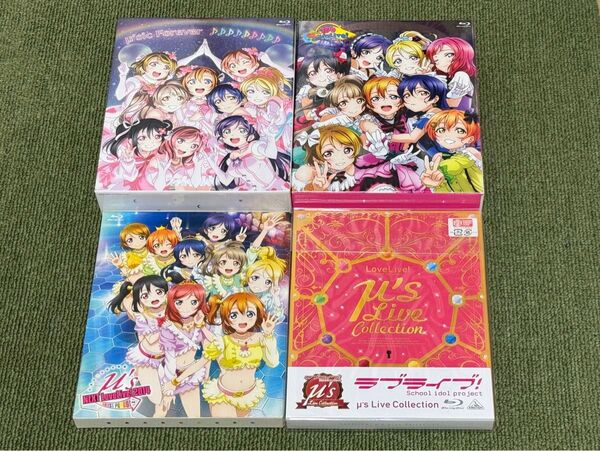 【おまけ付き】ラブライブ! μ’s ライブ アニメPV ブルーレイ 4点セット