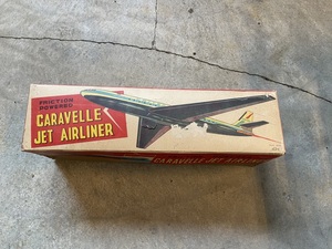 現状品●ALPS CARAVELLE JET AIRLINER 日本製 FRICTION POWERED 当時もの コレクション 絶版 希少 現状品●