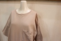 THE NORTH FACE/ノースフェイス パープルレーベル 5.5ozH/S CrewNeckDress クルーネックドレス ワンピース レディース WM ピンクベージュ_画像5