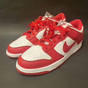 ★国内正規品 27.5cm★ Nike Dunk Low SP White and University Red US 9.5 ナイキ ダンク ユニバーシティレッド CU1727-100