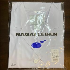 新品　NAGAI LEBEN ナガイレーベン白衣　半袖　S シングルボタン