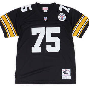 mitchell＆ness ミッシェラ＆ネス Pittsburgh Steelers ピッツバーグ スティーラーズ No.75 フットボールシャツ (M/50) 【並行輸入品】