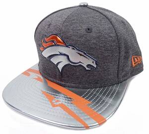 NEW ERA ニューエラ Denver Broncos 2017 NFL Draft デンバー ブロンコス スナップバック キャップ チャコール [並行輸入品]
