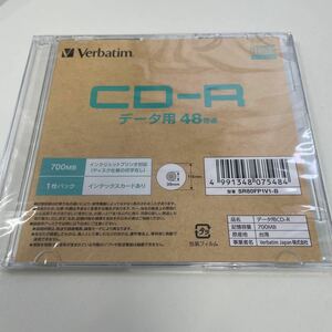 新品未使用　CD データ用　CD-R 700MB インクジェットプリンタ対応　インデックスカードあり