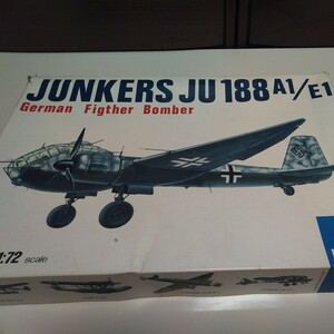 プラモデル イタレリ ITALAEREI 1/72 ユンカース Ju188 S1/E1 JUNKERS Ju188 A1/E1 未組み立て（コレクション品放出）