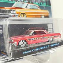 【新品・即納】GREENLIGHT グリーンライト 1/64 1964 CHEVROLET IMPALA California LOWRIDERS シボレー インパラ ローライダー_画像3