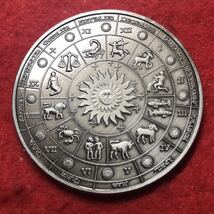 1円スタート〜古銭　アメリカ　牛座　十二星座記念 大型硬貨 _画像2