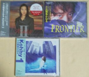 新品CD/小比類巻かほる 3枚～KOHHY 1/FRONTIER/KOHHY 2～セル盤