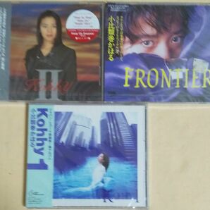 新品CD/小比類巻かほる 3枚～KOHHY 1/FRONTIER/KOHHY 2～セル盤