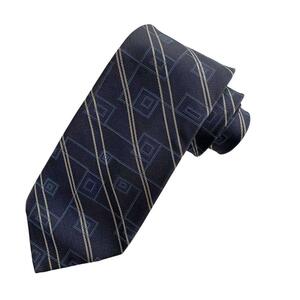 Calvin Klein Calvin Klein necktie navy navy blue silver 