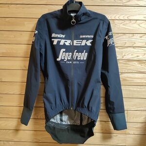 支給品　Trek Segafredo　防水・防風ジャケット　トレック レイン　S　セガフレード　Santini　サイクルジャージ　