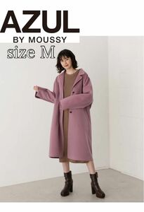 アズールバイマウジー AZUL by moussy 20AW LOOSE CHESTER ルーズチェスターリバーコート