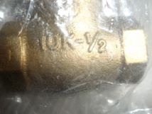 7 送料520円 KITZ 10K-1/2 ゲートバルブ 鉛レス 在庫品 未使用 _画像2