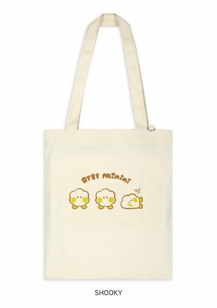 公式　BT21 minini【SHOOKY】キャンバストートバッグ 鞄 エコバック