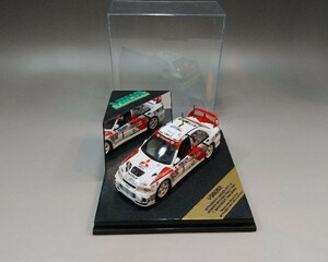 ビテス 1/43 三菱 ランサー EVO Ⅳ スペインラリー1997　#1　T.マキネン　V98053