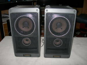 ★ PERDISCO Hi-Fi SPEAKER SYSTEM ２WAYスピーカー ペアー　動作確認　中古　1組 