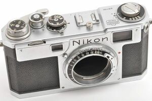 Nikon S2 ニコン Ｓ２ ブラックダイヤル 日本光学 東京 NIPPON KOGAKU TOKYO 日本製 JAPAN Black レンジファインダー S 2 Ｓ ２