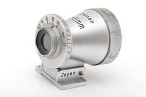 Canon 35mm FINDER キャノン ３５ｍｍ ファインダー キヤノン 日本製 JAPAN ビュー 外付け レンジファインダー 3.5cm 3.5